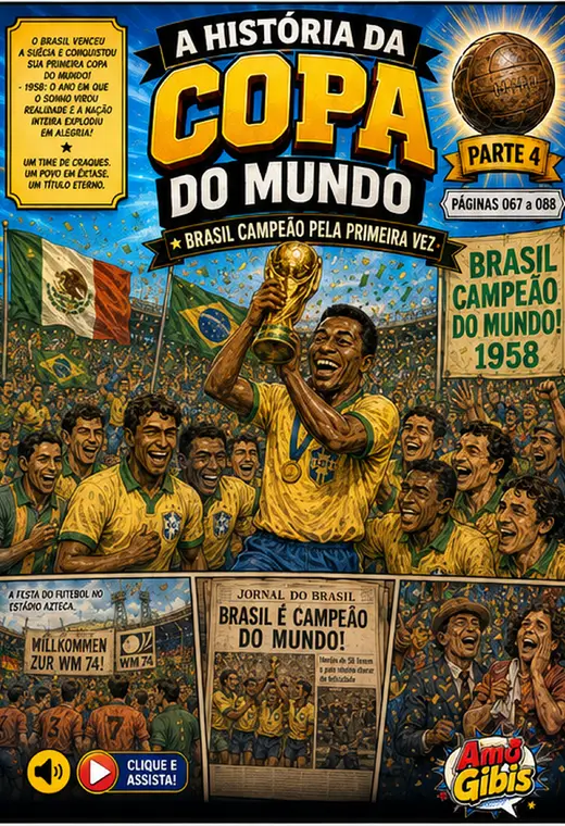 Historia da Copa do Mundo parte 4-Brasil