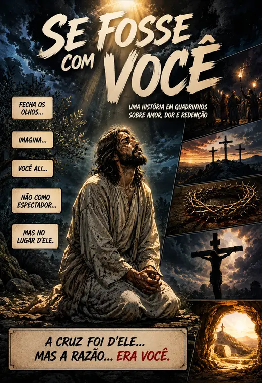 Se Fosse com você- Jesus no Calvario